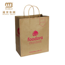 China Wholesale Eco freundliche wiederverwendbare benutzerdefinierte Farbe Shopping tragen braun Kraftpapier Tasche Hersteller